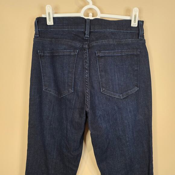 Women's Mott & Bow Darkwash Denim "High-Rise Skinny" Jeans | Size 27 x 30 - Picture 5 of 9